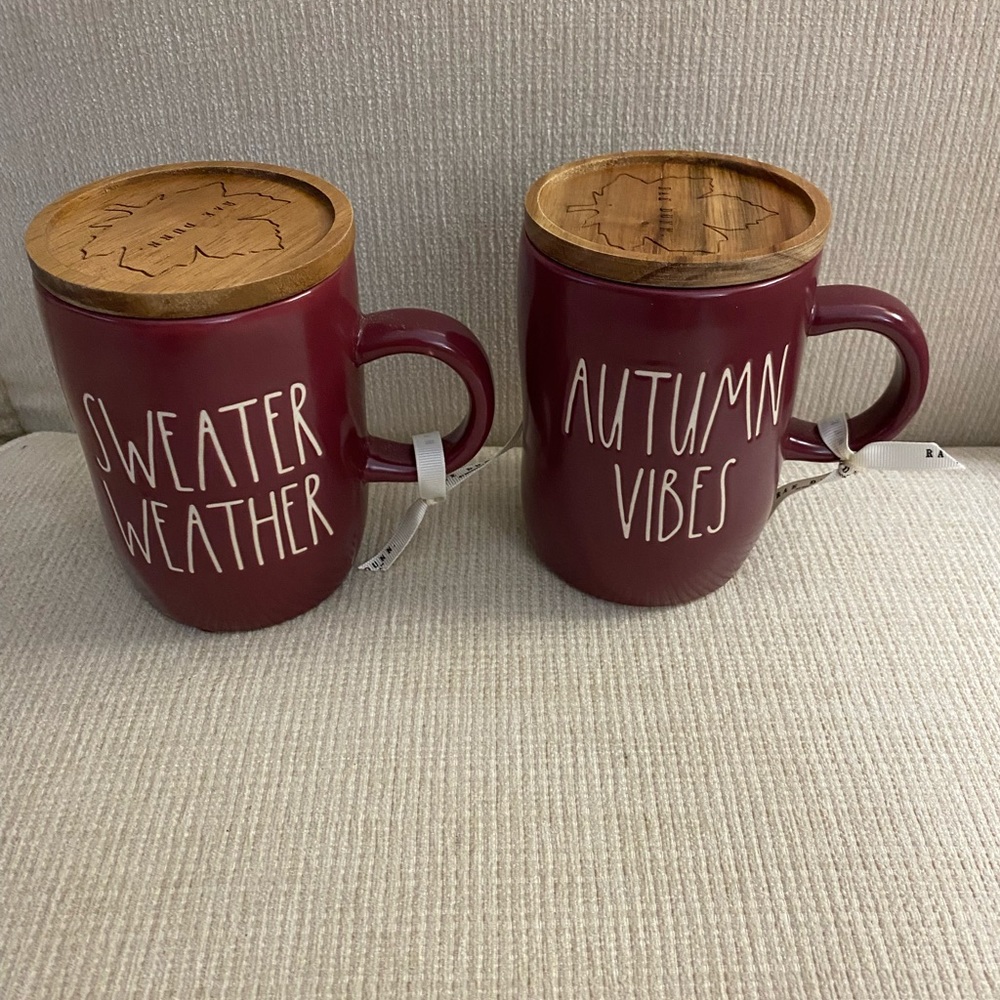Rae Dunn fall mug set